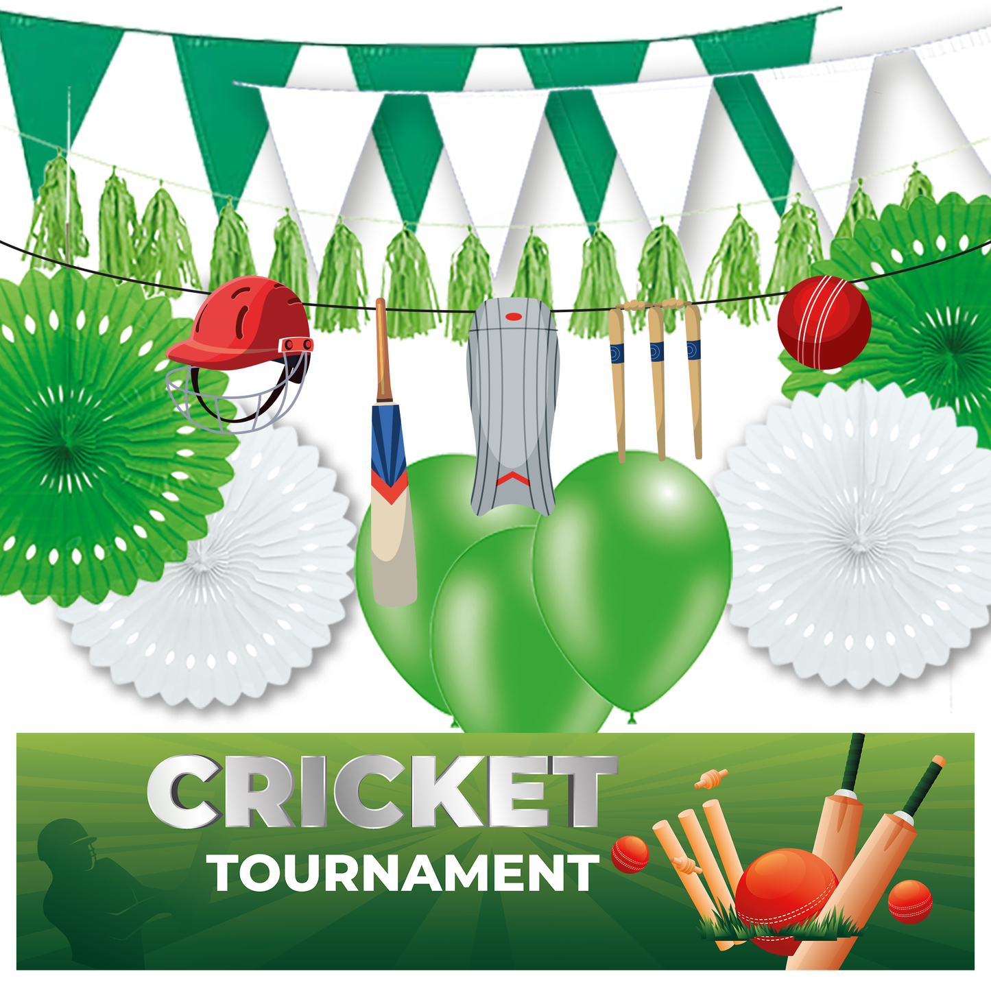 Cricket Decoration Pack