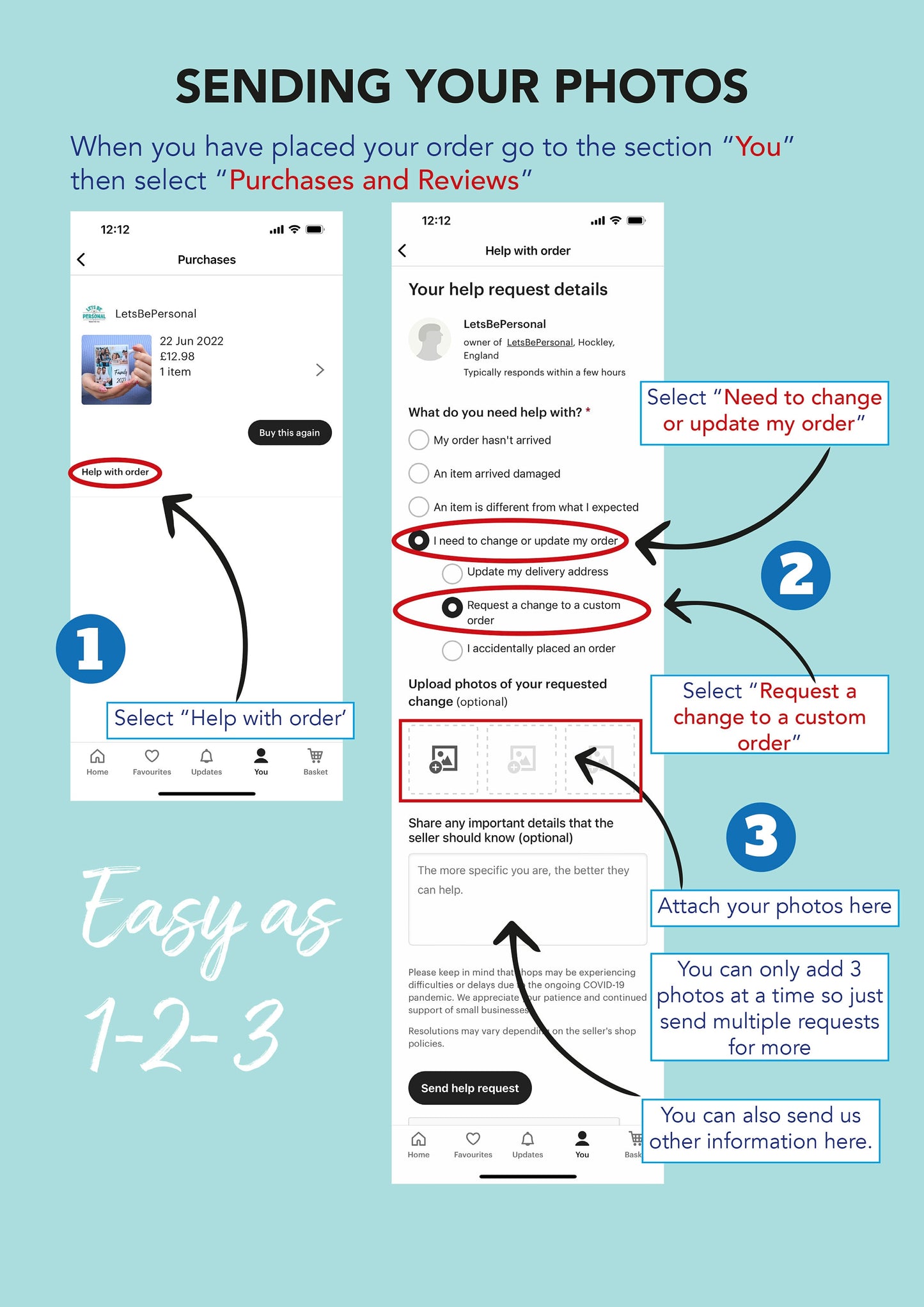 Personalised Banner - Princess Banner with Photo Personalised Princess Banner