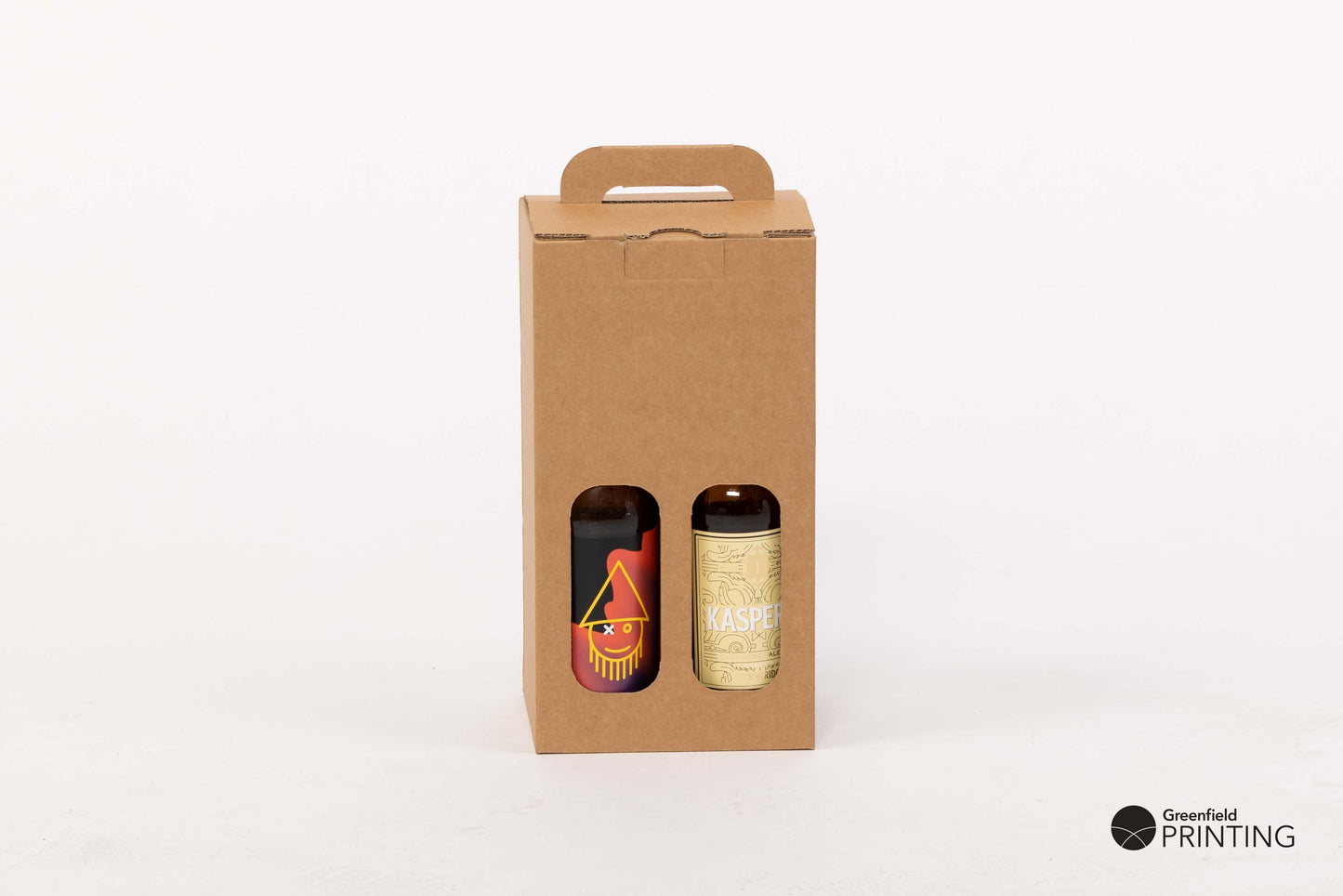 4 bottle box 330ml (cube)