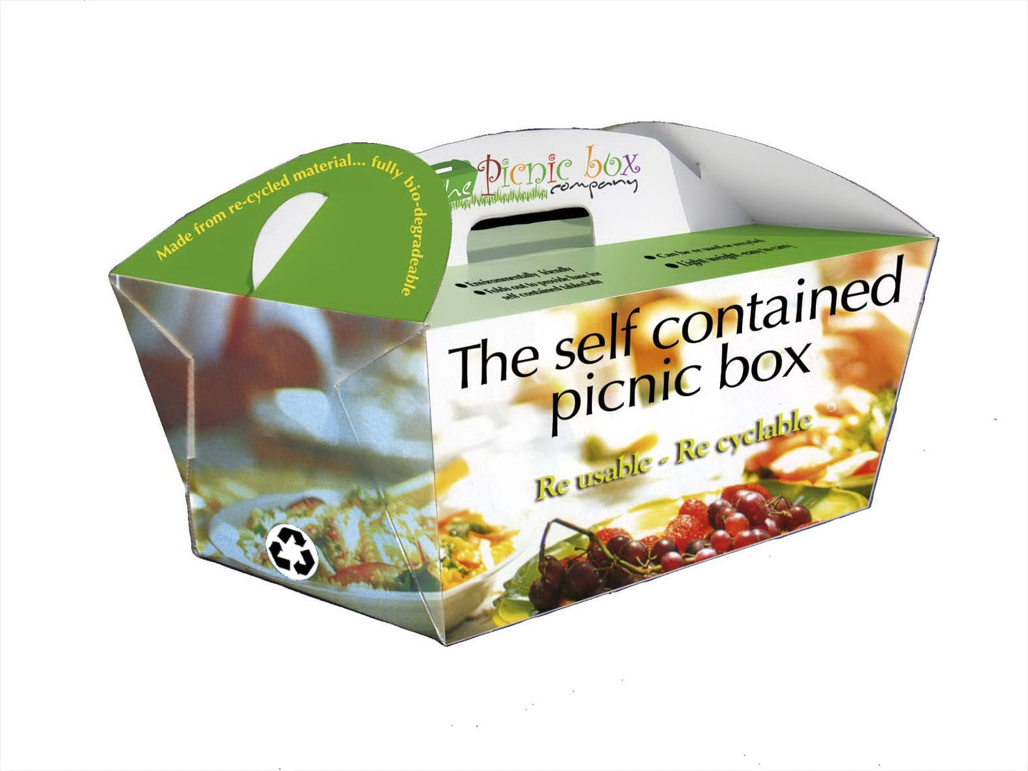 Event Box - Medium (Hamper Boxes For Two People) - Kraft Brown Or White