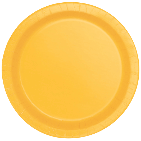 Yellow Plates (Pk 16)