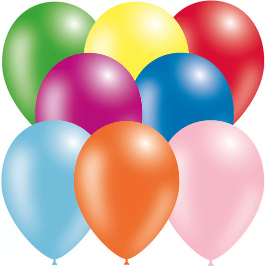 Balloons Assorted 50 Pack