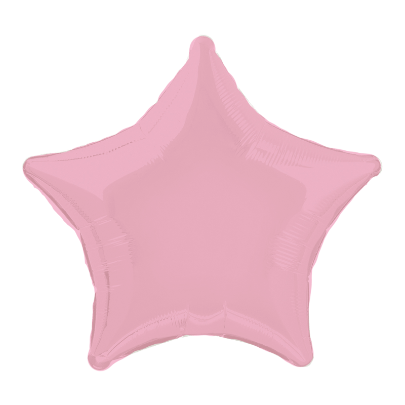Pastel Pink Star Foil Balloon