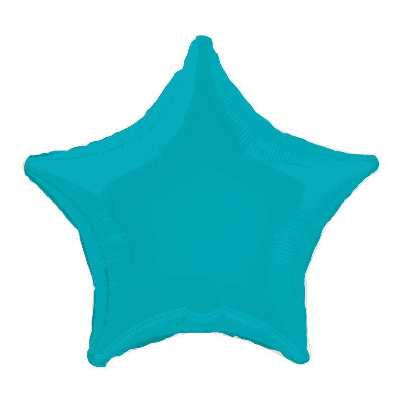 Baby Blue Star Foil Balloon