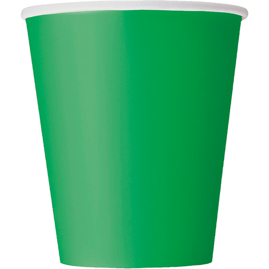 Emerald Green Cups (Pk 14)