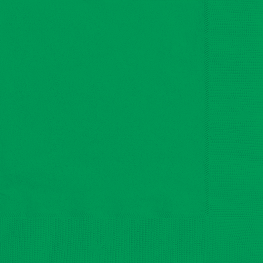 Emerald Green Napkins (Pk 20)
