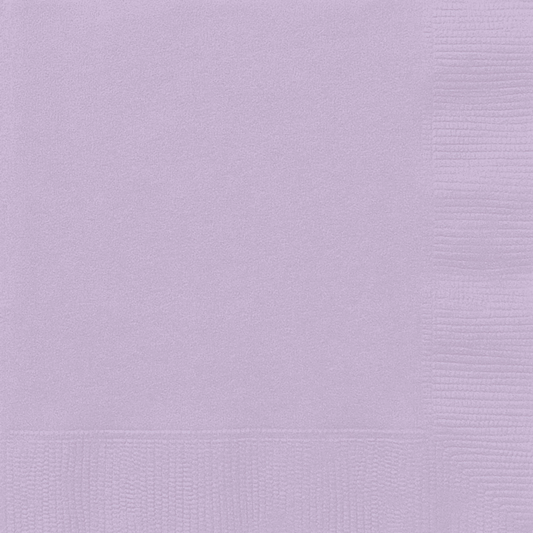 Lavender Napkins (Pk 20)