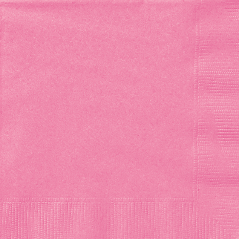 Hot Pink Napkins (Pk 20)