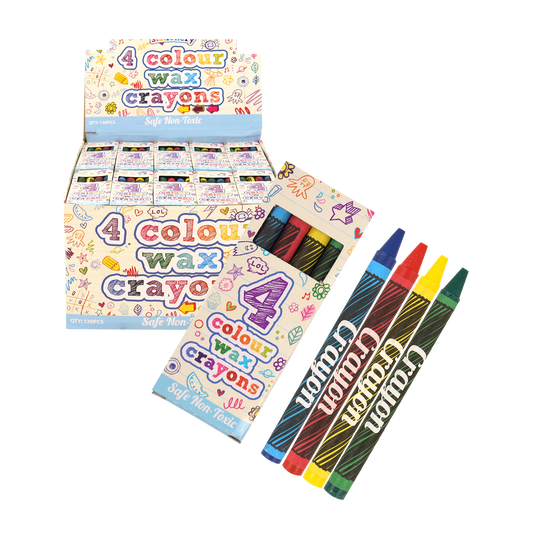 Crayons pack of 4 x 240 packs