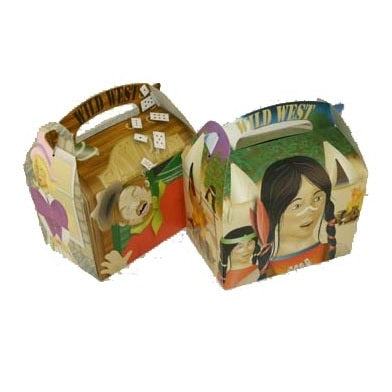 Boîte de fête Western - Paquet de 50