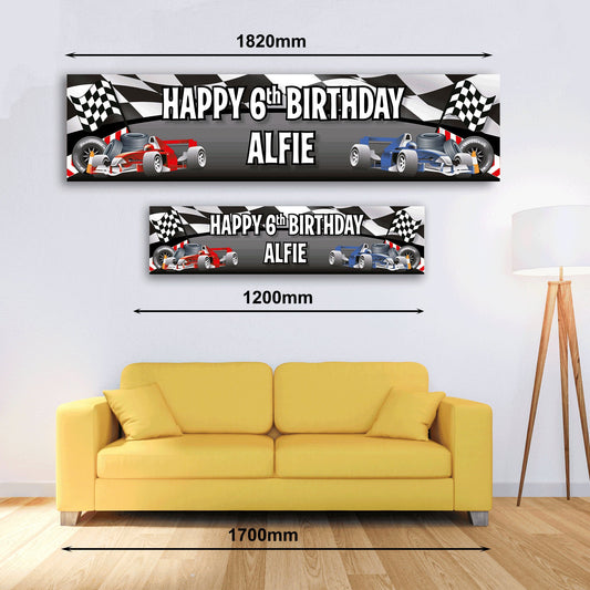 Personalised Banner - Grand Prix - Paper or Vinyl