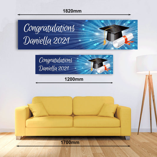 Personalised Banner - Graduation - Paper or Vinyl