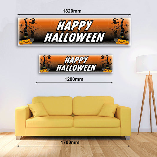 Banner for Halloween - Paper or Vinyl