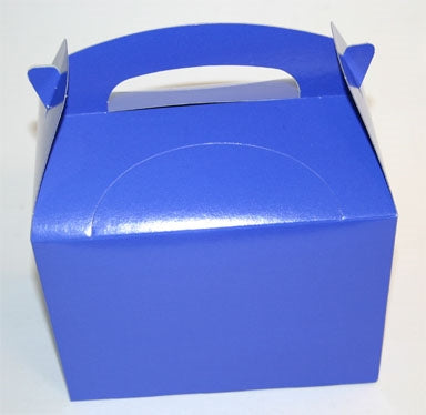 Boîte de fête bleue - Paquet de 50