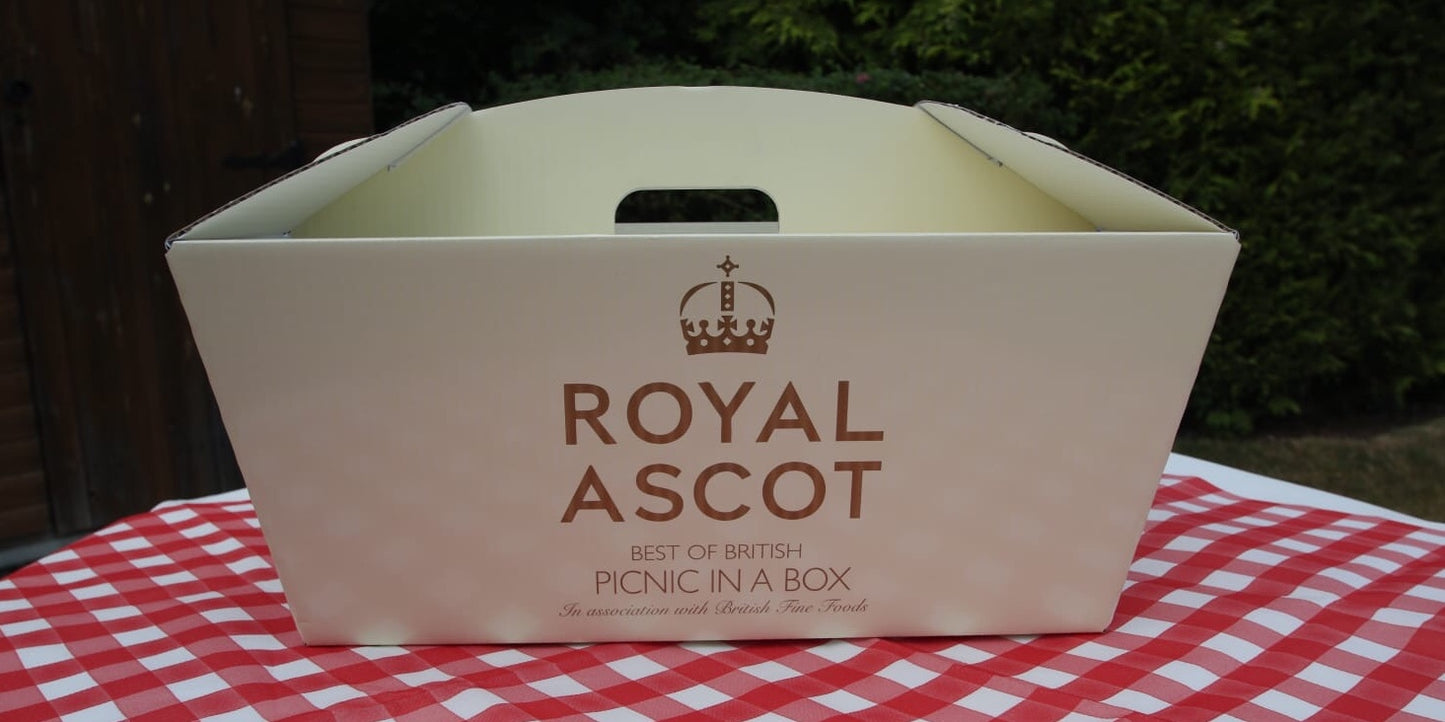 Event Box - Medium (Hamper Boxes For Two People) - Kraft Brown Or White
