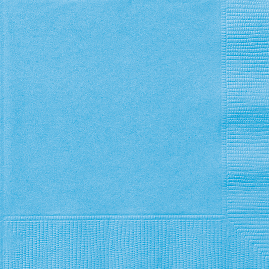 Powder Blue Napkins (Pk 20)