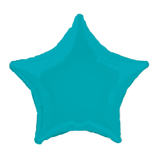 Baby Blue Star Foil Balloon