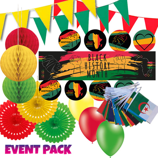 Black History Week Decoration Pack