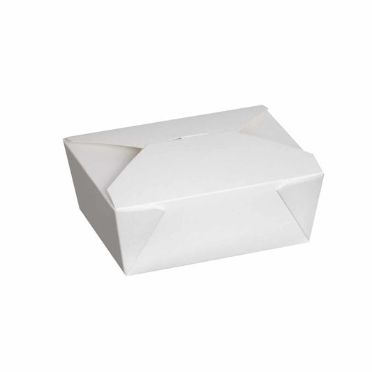 Carton alimentaire blanc étanche (code 8, AM114) - 46oz/1307ml, paquet de 250