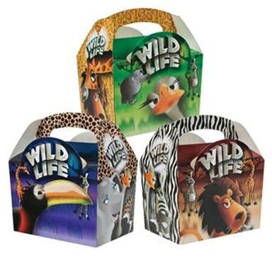 Boîte de fête Wild Life - Paquet de 50