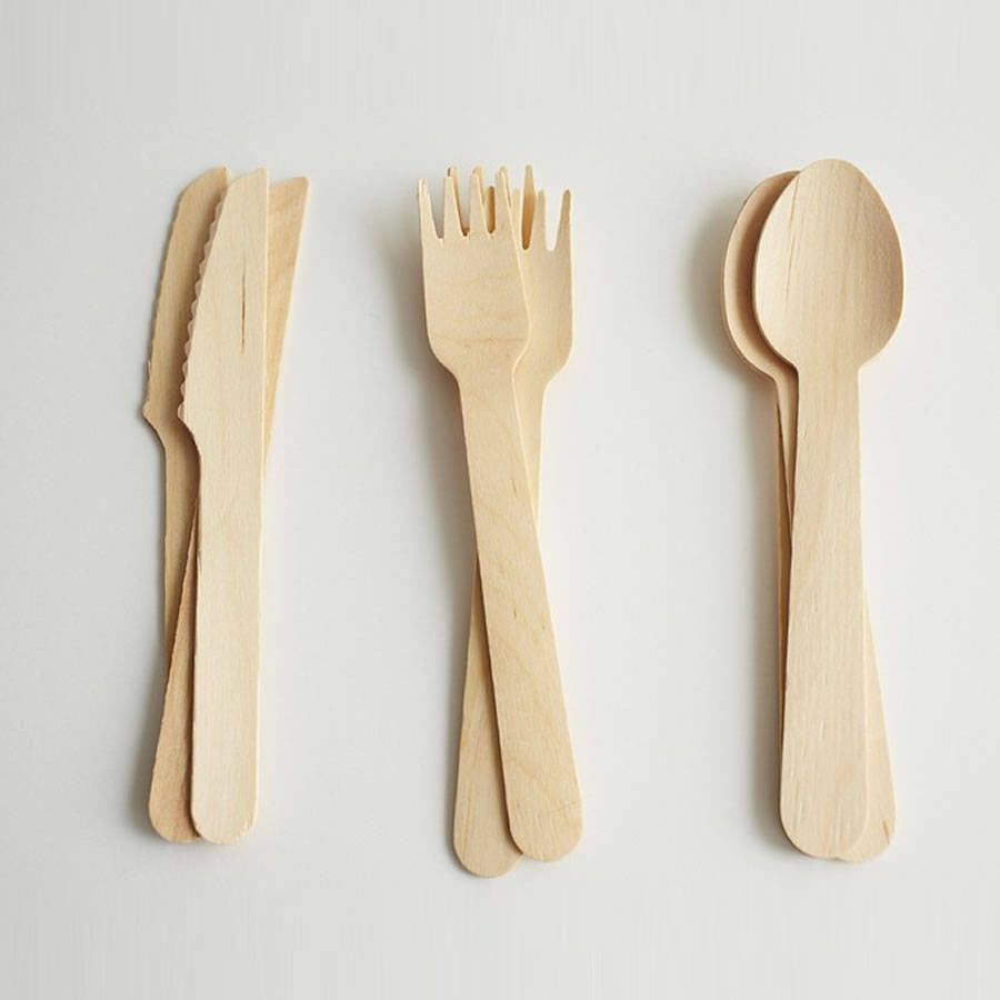 Picnic Box UK - Wooden Cutlery